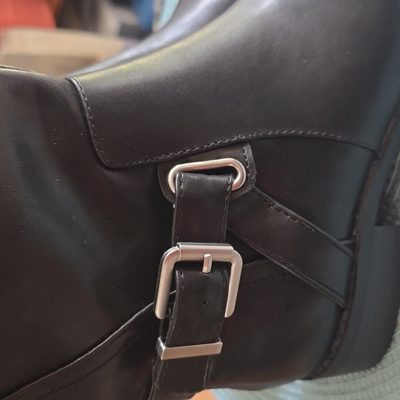 ST. JOHN'S BAY BRAND WOMEN'S BLACK HIGH ZIP BOOTS SIZE 7 - Picture 7 of 15